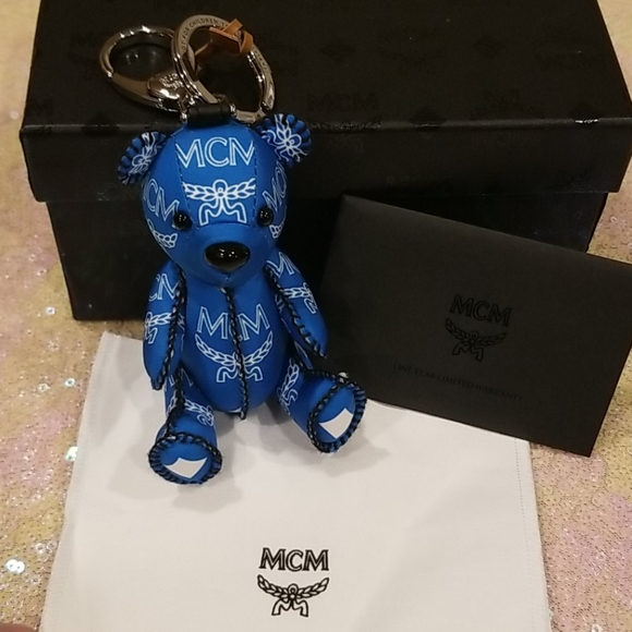 MCM Teddy Bear Keychain - Picture 8 of 10